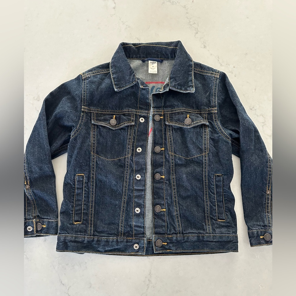 Osh Kosh Boys size 8 Denim jacket - Picture 3 of 6